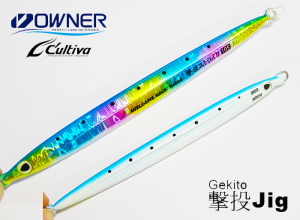 OWNER CULTIVA GEKITO JIG STRIKE 125g-37 Glow Eye / Partially Glow