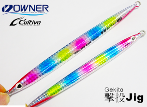 OWNER CULTIVA GEKITO JIG STRIKE 150g-60 Glow Eye