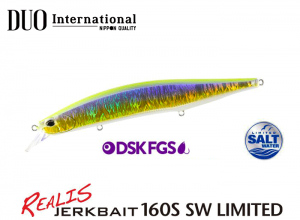 DUO REALIS JERKBAIT 160S SW LIMITED CPA3565 (in stock)