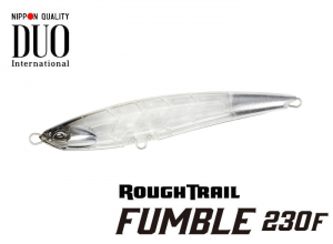 DUO ROUGH TRAIL FUMBLE 230F CSH0867 Clear Bait with Glitter