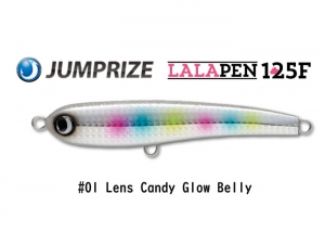 JUMPRIZE LALAPEN 125F #01 Lens Candy Glow Belly