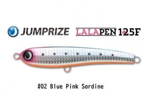 JUMPRIZE LALAPEN 125F #02 Blue Pink Sardine