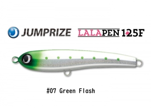 JUMPRIZE LALAPEN 125F #07 Green Flash