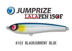 JUMPRIZE LALAPEN 150F #102 BLACK CURRENT BLUE