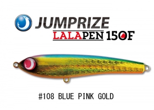 JUMPRIZE LALAPEN 150F #108 BLUE PINK GOLD