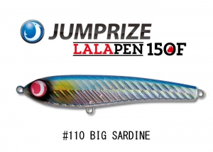 JUMPRIZE LALAPEN 150F #110 BIG SARDINE