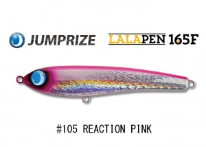 JUMPRIZE LALAPEN 165F #105 REACTION PINK