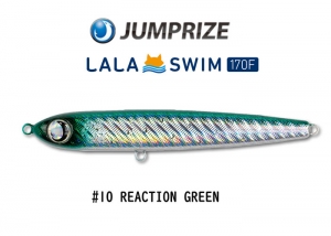 JUMPRIZE LALASWIM 170F #10 REACTION GREEN