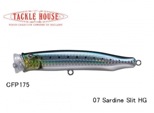 Tackle House FEED POPPER 175 No.07 Sardine Slit HG (in stock)