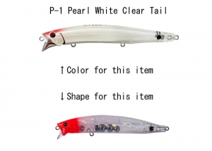 TACKLE HOUSE FEED SHALLOW 105 PLUS Color. P-01 (Available by request)