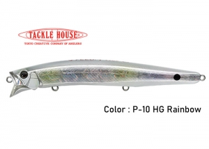 TACKLE HOUSE FEED SHALLOW 155 PLUS Color. P-10 (Available by request)