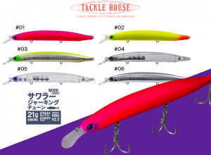 TACKLE HOUSE NODE 130SDJ Spanish Mackerel Jerking Tune #01