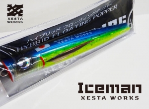 Xesta Works ICEMAN 185mm Limited Model Hybrid Floating Popper PG-019 (in stock)