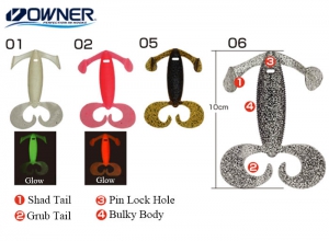 OWNER TAKO WORM DOUBLE GRUB THBD-01