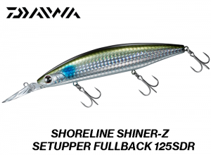 2025 DAIWA Shoreline Shiner-Z Setupper Fullback 125SDR 3D Juvenile Mullet