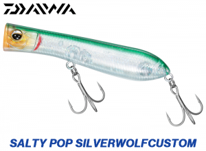 DAIWA SALTY POP SILVERWOLFCUSTOM Green Back Clear Jul. Debut!