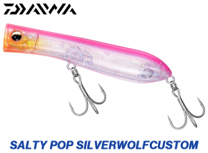 DAIWA SALTY POP SILVERWOLFCUSTOM Pink Back Clear Jul. Debut!