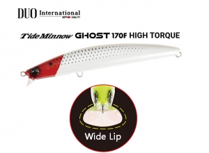DUO Tide Minnow GHOST 170F HIGH TORQUE ACC0647 Pearl Red Head Konoshiro