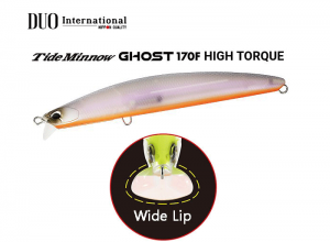 DUO Tide Minnow GHOST 170F HIGH TORQUE CCC0775 Matte Ghost Pearl OB (in stock)