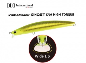 DUO Tide Minnow GHOST 170F HIGH TORQUE CYA0774 Hyper Chart (in stock)