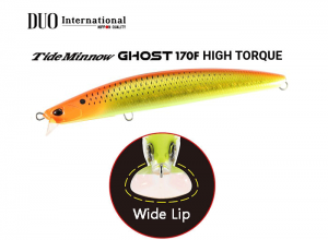 DUO Tide Minnow GHOST 170F HIGH TORQUE CYA0899 Hyper Orange Konoshiro (in stock)