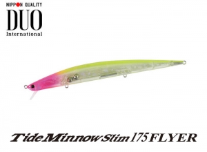DUO Tide Minnow Slim 175 FLYER Clear pink head chart