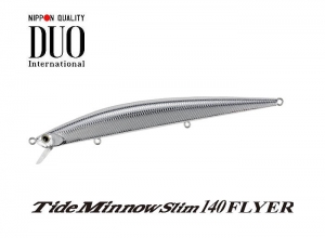 DUO Tide Minnow Slim 140 FLYER UV Silver bait MCC0522