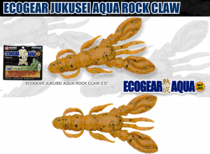 ECOGEAR Aging Aqua Rock Claw J04 Sea Squirt Yellow