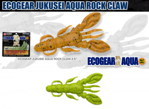ECOGEAR Aging Aqua Rock Claw J12 Twilight Chartreuse Glow