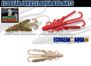 ECOGEAR Aging Aqua Bug Ants 3.3inch J05 Pearl Shirasu Glow