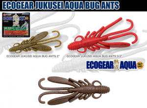 ECOGEAR Aging Aqua Bug Ants 3.3inch J19 Brown Crab