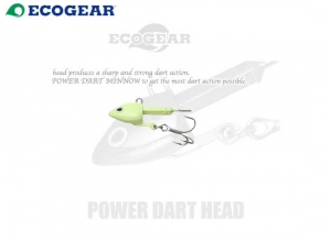 ECOGEAR POWER DART HEAD 14g/DH01 Glow（luminous）
