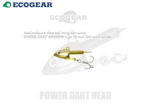 ECOGEAR POWER DART HEAD 14g/DH02 Gold
