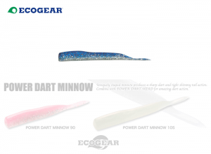 ECOGEAR POWER DART MINNOW 105mm / 168: Sardine