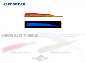 ECOGEAR POWER DART MINNOW 105mm / 329