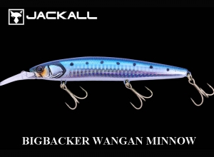 JACKALL BIGBACKER WANGAN MINNOW 128S-LB Sardines (in stock)