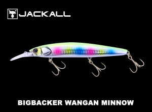 JACKALL BIGBACKER WANGAN MINNOW 128S-LB Wahoo Candy (in stock)