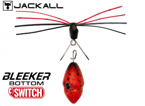 JACKALL Bleeker Bottom Switch 10g Solid red (In Stock Soon)