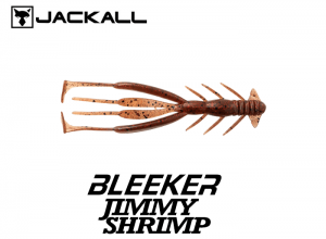 JACKALL Bleeker Jimmy Shrimp 3.8inch Shrimp Paste red Flake (in stock)