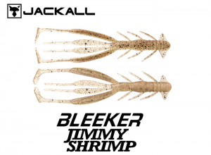 JACKALL Bleeker Jimmy Shrimp 3.8inch Clear Dried Anchov (Backordered)