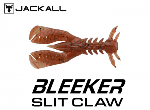 JACKALL Bleeker Slit Claw 2.2inch Shrimp Paste Red Flake (in stock)
