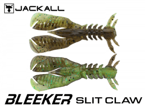JACKALL Bleeker Slit Claw 2.2inch Green Pumpkin Chart (in stock)