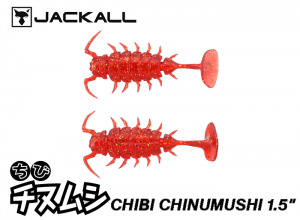 JACKALL Chibi Chinumushi 1.5inch Red Gold Flake (in stock)