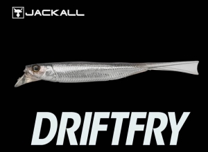 JACKALL RV-DRIFTFRY 4.0inch Silver Powder Shad (in stock)