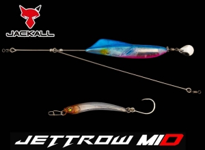 JACKALL JETTROW MID 35g Blue Pink Shirasu Set