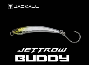 JACKALL JETTROW BUDDY Mini 40mm Glow Dot White bait (in stock)