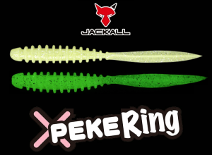 JACKALL PEKERING 3.0inch Glow Chart Silver Flake (in stock)