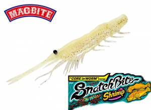MAGBITE Snach Bite Shrimp 4inch #03 Glow Shrimp (in stock)