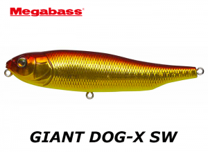 MEGABASS GIANT DOG-X SW GG Red Gold