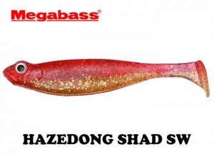 MEGABASS HAZEDONG SHAD SW 4.2inch RED-GOLD (in stock)
